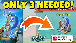 Whaling Out To Get The Second Castle Skin Lords Mobile [upl. by Jonas]