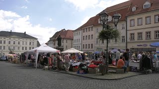 PUNKTum Trödelmarkt mit Rekordbeteiligung in Eisleben [upl. by Lehcnom]