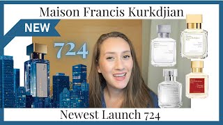 NEW Maison Francis Kurkdjian 724 Comparing it to the Aqua Universalis line  Baccarat rival [upl. by Melisenda]