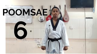 POOMSAE 6National Taekwondo Academy Nepal [upl. by Charlotte]