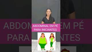 ABDOMINAL EM PÉ PARA INICIANTES [upl. by Hett]