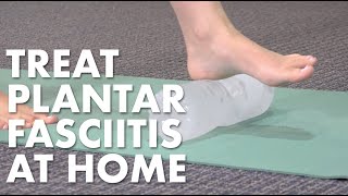 Ways to Treat Plantar Fasciitis from Home  Kintec Footwear  Orthotics [upl. by Emera]