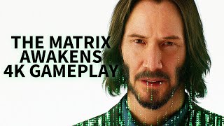 The Matrix Awakens Unreal Engine Experience Gameplay Demo [upl. by Doherty]