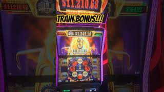 Landed a train on 3 bet slot bonus casino shorts gambling [upl. by Nyledam905]