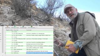 RWM 16 Measuring amp Plotting Outcrop Sections In RockWorks [upl. by Anerbes]