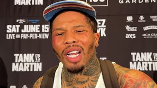 Gervonta Davis GETS SUPER ANNOYED by Shakur Stevenson questions SHUTS DOWN talk about Shakur fight [upl. by Gusty393]