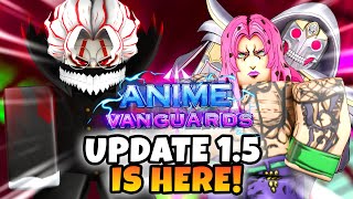 Anime Vanguards Update 15 Is HERE  Aliens and Spirits [upl. by Ghiselin]