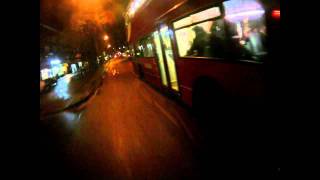 LJ05 BLK 176 Bus  Overtake and pull in [upl. by Rey]