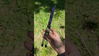 Nabalis Canyon Balisong Butterfly Knife Trainer With Zippy Balance Inserts [upl. by Michaeu837]