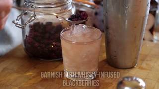 How to make a Sloe Bramble cocktail – with Fieldsports Magazine [upl. by Laefar156]