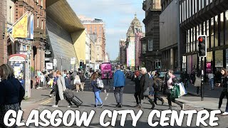 Sunny Walk in Glasgow Scotland  May 2023 [upl. by Ahsaf]