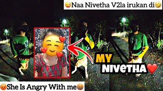 😜Naa Nivetha V2la irukan di🤣  She is angry🤬  Heart Throttlers Vlog  HTF [upl. by Seravaj]