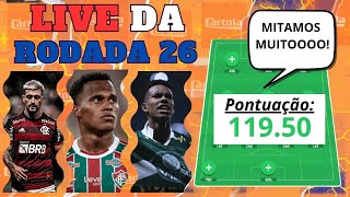 LIVE CARTOLA FC 2024 RODADA 26  TIME PARA PONTUAR E VALORIZAR cartola cartoladicas brasileirao [upl. by Mehitable]