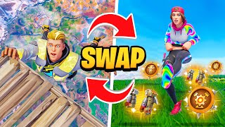 Fortnite but we SWAP [upl. by Martguerita]