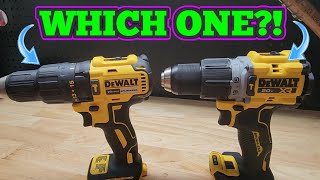 Which DeWALT 20V Hammerdrill Fits Your Needs DCD778 DCD805 [upl. by Ieluuk]