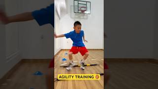 AGILITY TRAINING 🌟 KIDS BASKETBALL TRAINING 🔥 SPEED speedandagility exercisemotivation [upl. by Daiz]