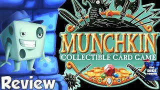 Munchkin Collectible Card Game Review  with Tom Vasel [upl. by Aisanahta]