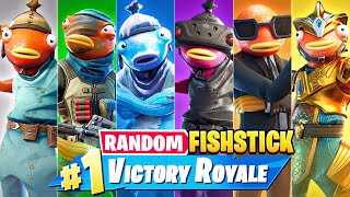 The RANDOM FISHSTICK BOSS Challenge in Fortnite [upl. by Acinnod]