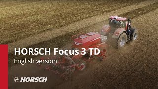 HORSCH Focus 3 TD english [upl. by Obellia]