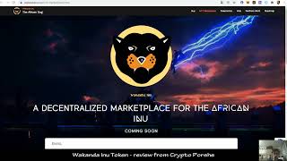 Wakanda Inu Token  review project [upl. by Ninnahc]