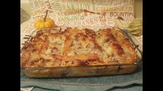 quotLeftoversquot Thanksgiving Lasagna Shortys Noms [upl. by Uticas]