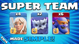 THIS SUPER BOWLER ATTACK IS OP TH14 Attack Strategy  Clash of Clans [upl. by Rozella]