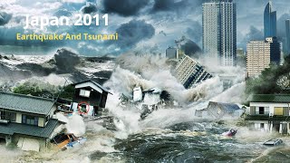 Moments Of The Terrifying 2011 Earthquake And Tsunami In Japan Caught On Camera  naturaldisasters [upl. by Safoelc]