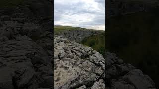 Things To Do Yorkshire Dales  Malham Cove shorts [upl. by Ynnus]