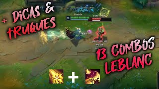 13 COMBOS DE LEBLANC EM 3 MINUTOS  Ventrix BR [upl. by Vedi796]