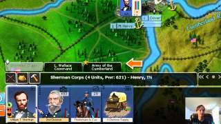 AGEODs Civil War 2  Tutorial Basic Rules Part 2 basic army structure and movement [upl. by Nwahsat]