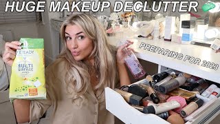 EXTREME MAKEUP DECLUTTER  PREPARING FOR 2023 [upl. by Sheeran]