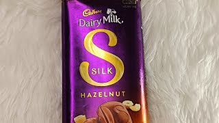 Cadbury Dairy Milk SILK HAZELNUT trending food chocolate dairymilk youtube youtuber asmr [upl. by Yerrot]