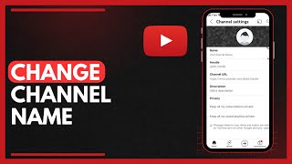 How To Change YouTube Channel Name [upl. by Oiliruam525]