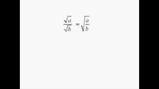 Surds Radical Expressions 4  Rationalising the Denominator 1 [upl. by Nniuq572]