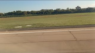 Azul airlines Embraer 195 e2  full landing cycle hard landing [upl. by Adnahs]