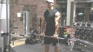 Trapezius Exercises  Barbell Shrugs For Building Big Traps [upl. by Alaine]