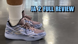 JA 2 FULL SNEAKER REVIEW [upl. by Zeidman]