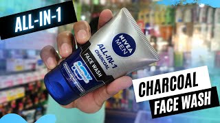 ফেসওয়াশ টি কি কি কাজ করে  Nivea Men All in 1 Charcoal Facewash Review  Vitamin C 10X Effect [upl. by Eiznikam]