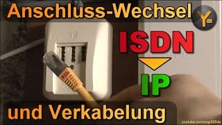 Wechsel vom ISDN zum IPAnschluss Verkabelung [upl. by Lusty]