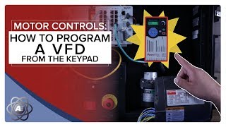 Programming a VFD from the Keypad [upl. by Suhsoj]