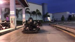 Fun Depot  Lake Worth FL  Go cart track [upl. by Anailil]