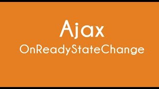 Learn Ajax in Arabic  5  OnReadyStateChange [upl. by Attenat]