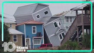 Severe storms produce significant damage in Panama City Beach [upl. by Alpers273]