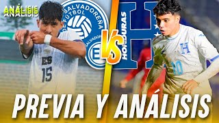 EL SALVADOR VS HONDURAS – PREMUNDIAL DE CONCACAF SUB20  2024  ANÁLISIS DATOS Y PREVIA [upl. by Earleen]