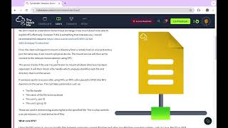 Network Services  2 roomTryHackMeNFSNetwork File System understanding enumerating exploiting [upl. by Nyllij]