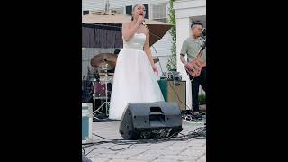 Clip of Vampire Cover at a Paris themed fundraiser event cover singer livemusic coversong [upl. by Funda]