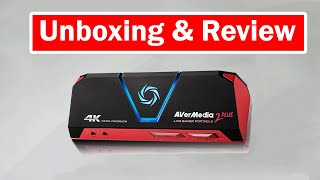 AVerMedia Live Gamer Portable 2 Plus 4K PassThrough Capture Card Unboxing amp Review [upl. by Anahoj]