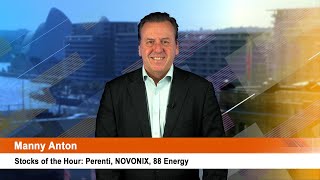 Stocks of the Hour Perenti NOVONIX 88 Energy [upl. by Ailedo451]