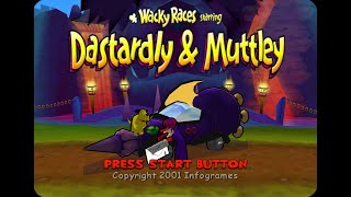 Wacky Races Starring Dastardly and Muttley PS2 Gameplay  All Tracks No Commentary [upl. by Blatman]