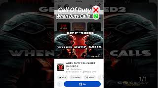 Call Of Duty ❌ When Duty Calls ✅ memes callofduty whendutycalls [upl. by Westphal]